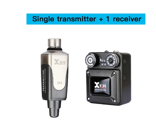 Original U4 IN-EAR Monitor Wireless System 30m Range Transmitter And Receiver For Live Show