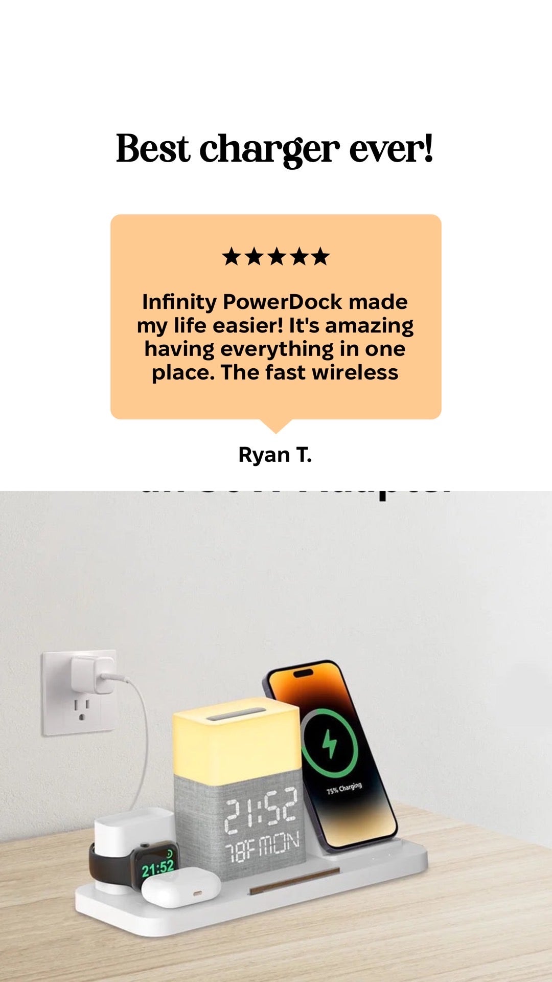 Infinity PowerDock for iPhone