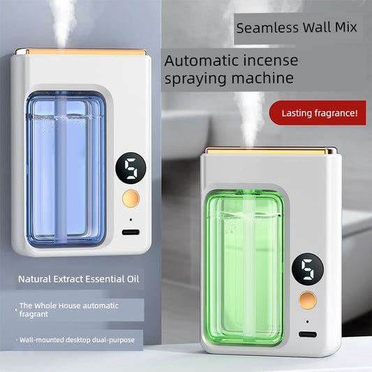 Type-c Charging Wireless Automatic Aerosol Dispenser Charging Long-Lasting Aromatherapy Atomization Toilet Bedroom Living Room Deodorant Fragrance