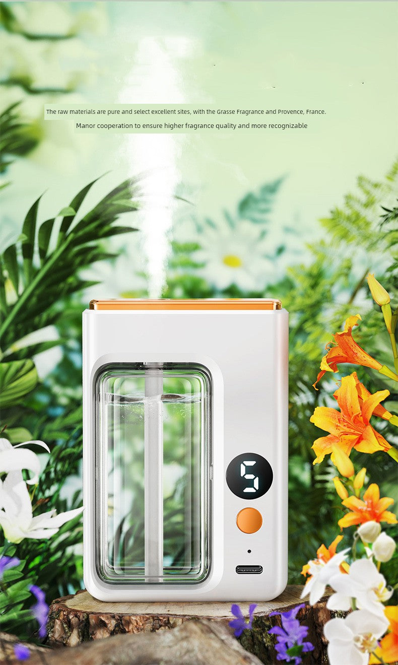 Type-c Charging Wireless Automatic Aerosol Dispenser Charging Long-Lasting Aromatherapy Atomization Toilet Bedroom Living Room Deodorant Fragrance