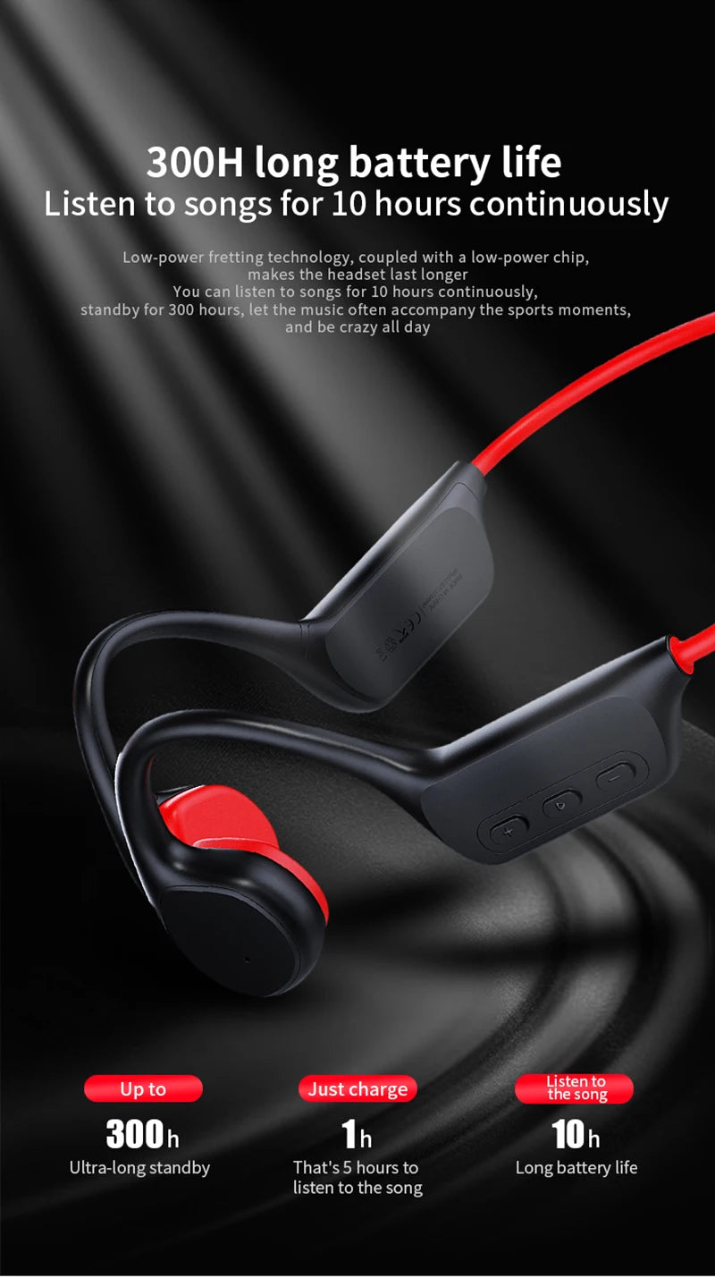 Waterproof Swimming Headset IPX8 32GB Bluetooth 5.3