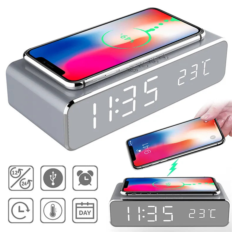 All-in-One Wireless Alarm Dock