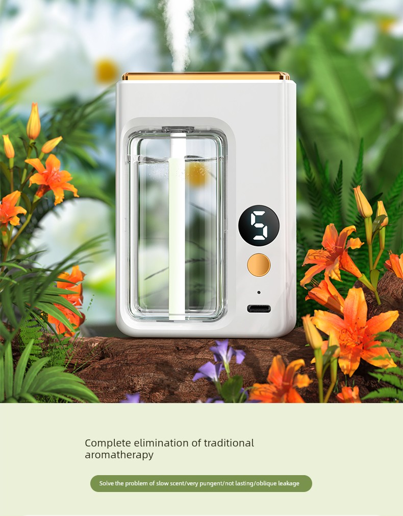 Type-c Charging Wireless Automatic Aerosol Dispenser Charging Long-Lasting Aromatherapy Atomization Toilet Bedroom Living Room Deodorant Fragrance