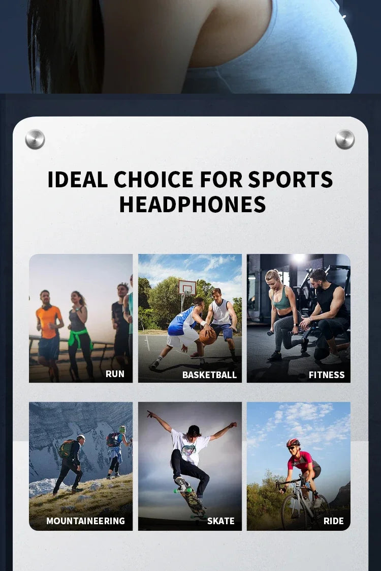 Athletic Bone Conduction Headphones