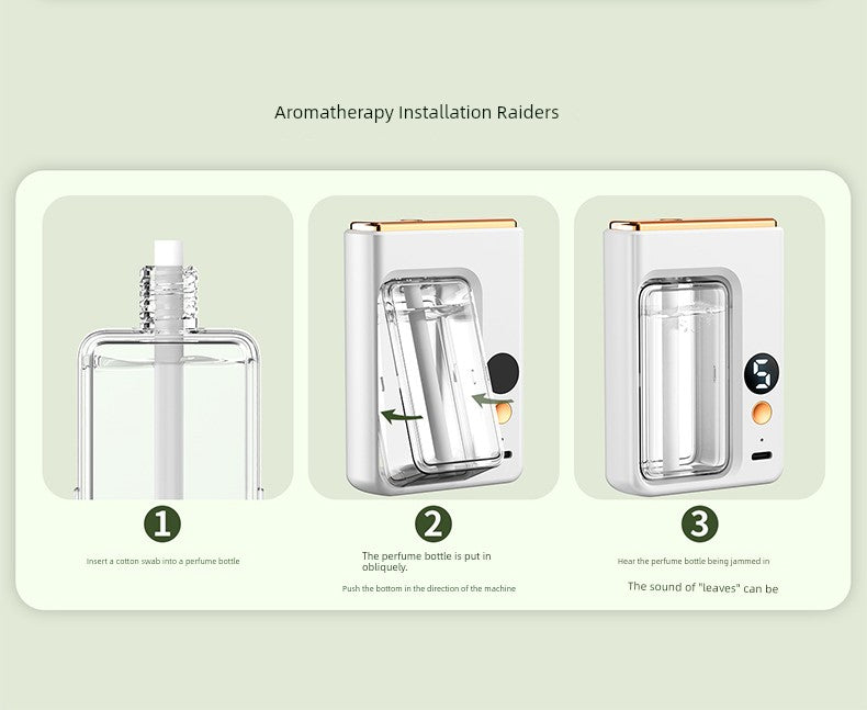 Type-c Charging Wireless Automatic Aerosol Dispenser Charging Long-Lasting Aromatherapy Atomization Toilet Bedroom Living Room Deodorant Fragrance