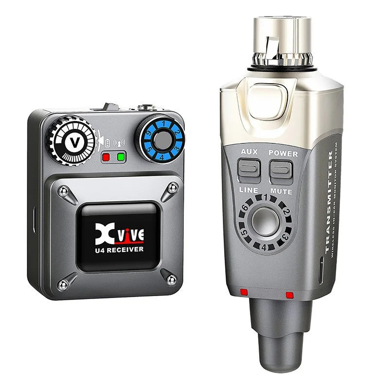 Original U4 IN-EAR Monitor Wireless System 30m Range Transmitter And Receiver For Live Show