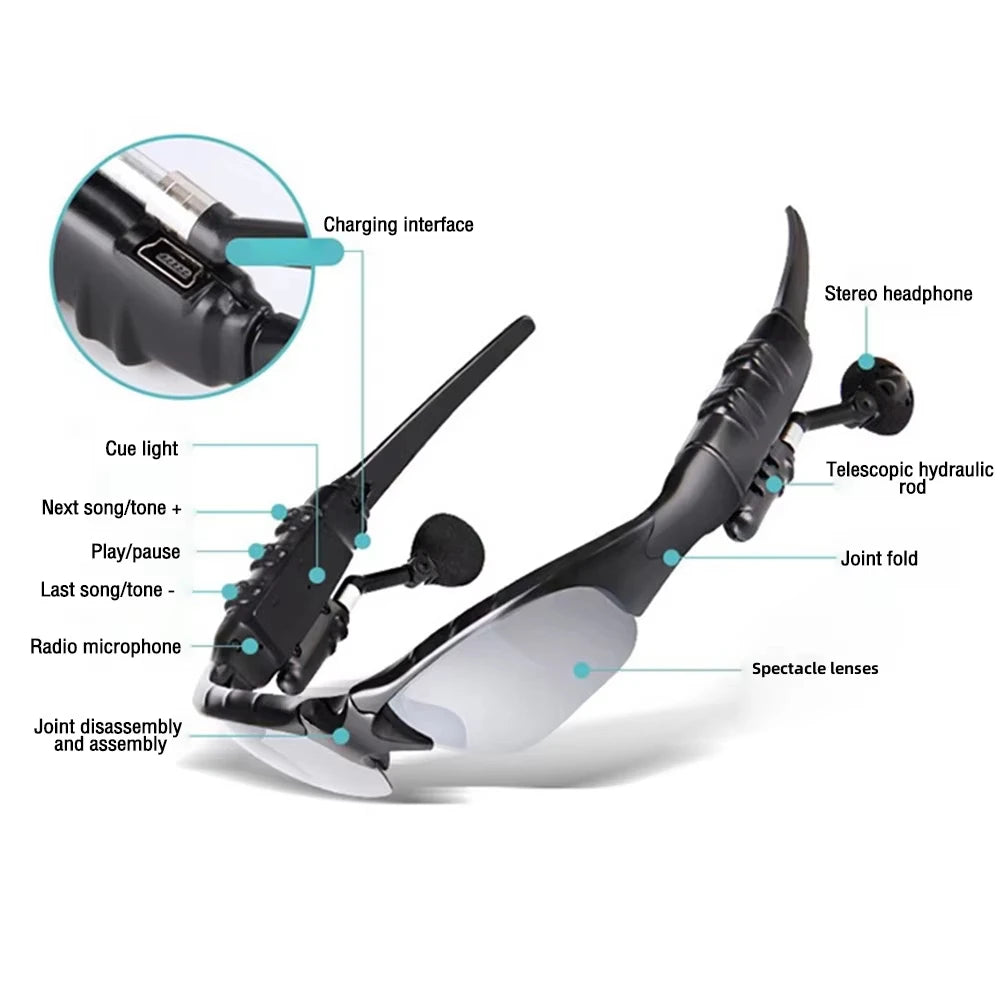 Bluetooth Sunglasses with Surround Sound