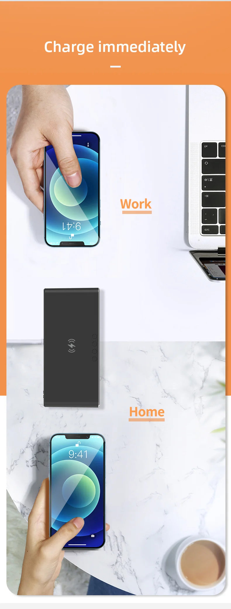 All-in-One Wireless Alarm Dock