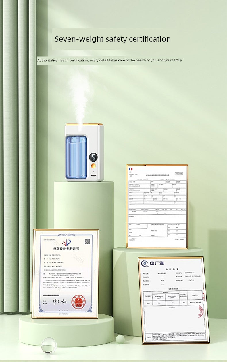 Type-c Charging Wireless Automatic Aerosol Dispenser Charging Long-Lasting Aromatherapy Atomization Toilet Bedroom Living Room Deodorant Fragrance