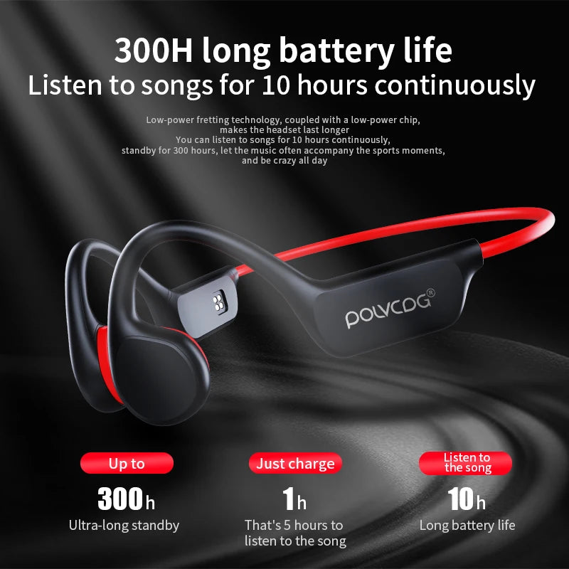 Waterproof Swimming Headset IPX8 32GB Bluetooth 5.3