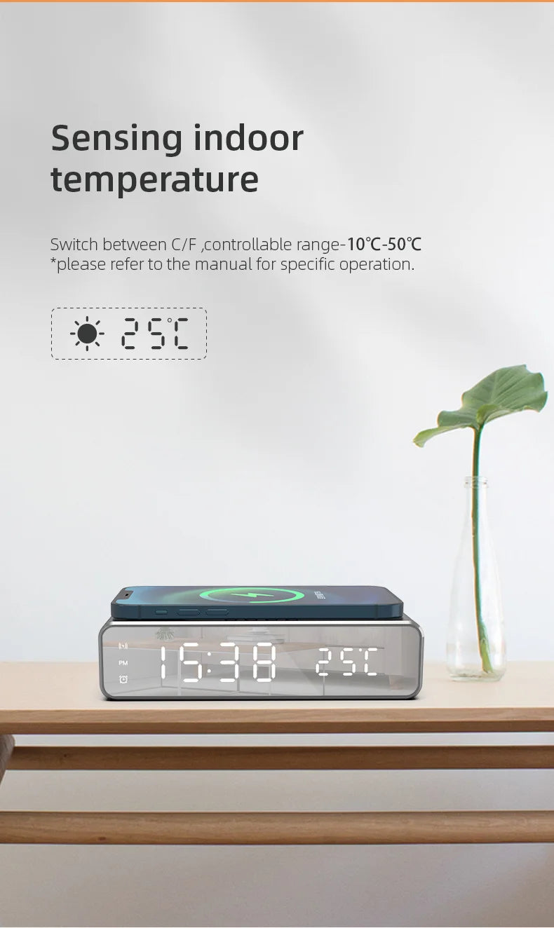 All-in-One Wireless Alarm Dock